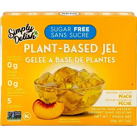 Plant-based Sugar Free Jel - Peach